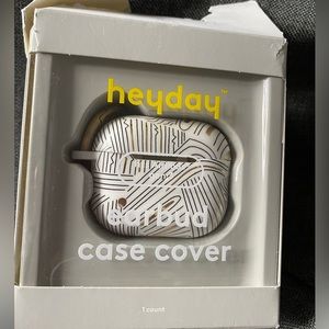 NIB Heyday earbuds case cover fits AirPods gen 3 white black gold 3rd generation